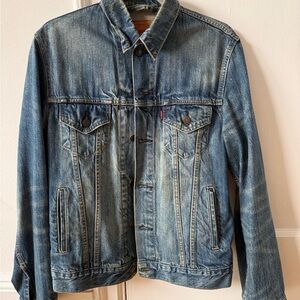 Levi's Light Blue Washed Denim Trucker Jacket